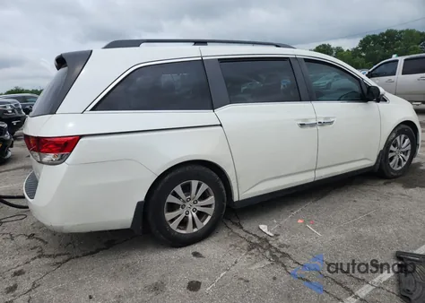 2016 Honda Odyssey Exl from USA, damaged, VIN 5FNRL5H66GB114553